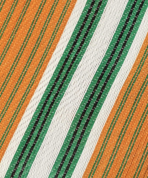 LAKOLE(ラコレ)の「ストライプマーケットバッグ / LAKOLE(トートバッグ・レディース・ピンク/オレンジ/パープル・FREE)」の9枚目の写真