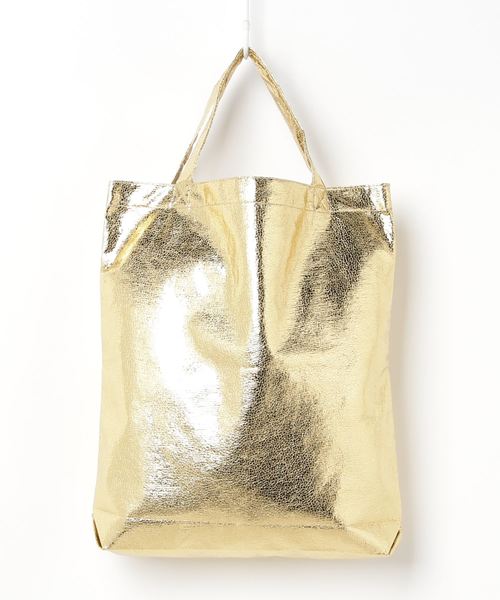 BINDU（ビンドゥー）の「[BINDU/ビンドゥー] シャイニートートバッグ（トートバッグ・レディース・ゴールド/シルバー・ONE SIZE）」の4枚目の写真