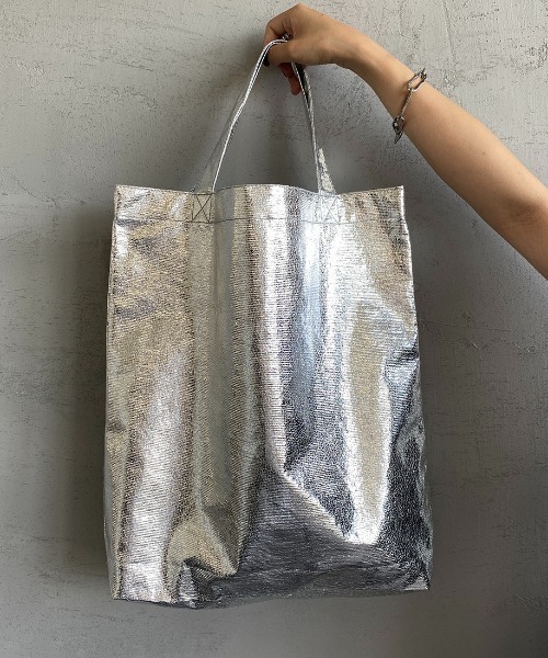 BINDU（ビンドゥー）の「[BINDU/ビンドゥー] シャイニートートバッグ（トートバッグ・レディース・ゴールド/シルバー・ONE SIZE）」の9枚目の写真