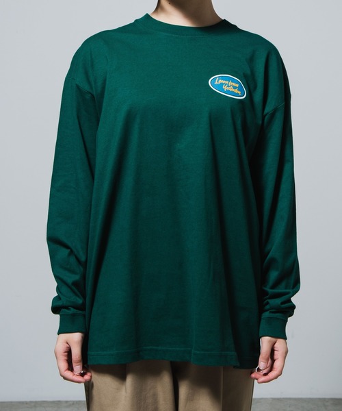 WEGO（ウィゴー）の「WEGO/カラーサークルロゴプリントロンT（Tシャツ/カットソー・レディース・ホワイト/ダークグリーン・SMALL/MEDIUM/LARGE）」の19枚目の写真