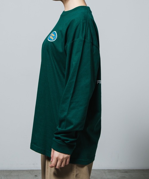 WEGO（ウィゴー）の「WEGO/カラーサークルロゴプリントロンT（Tシャツ/カットソー・レディース・ホワイト/ダークグリーン・SMALL/MEDIUM/LARGE）」の16枚目の写真