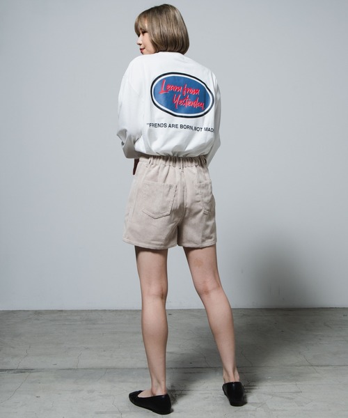 WEGO（ウィゴー）の「WEGO/カラーサークルロゴプリントロンT（Tシャツ/カットソー・レディース・ホワイト/ダークグリーン・SMALL/MEDIUM/LARGE）」の11枚目の写真