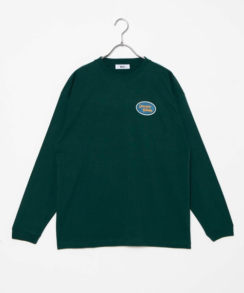 WEGO（ウィゴー）の「WEGO/カラーサークルロゴプリントロンT（Tシャツ/カットソー・レディース・ホワイト/ダークグリーン・SMALL/MEDIUM/LARGE）」の12枚目の写真