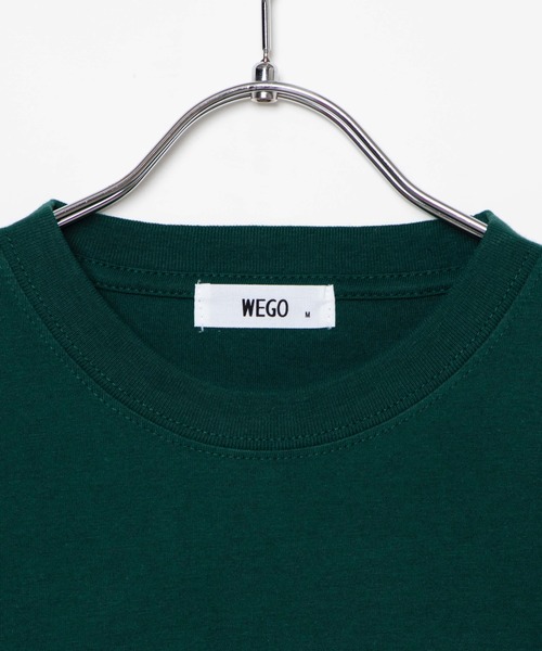 WEGO（ウィゴー）の「WEGO/カラーサークルロゴプリントロンT（Tシャツ/カットソー・レディース・ホワイト/ダークグリーン・SMALL/MEDIUM/LARGE）」の21枚目の写真