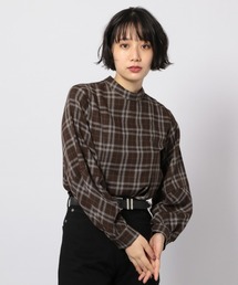 PAGEBOY | アソートチェックハイネックブラウス(シャツ/ブラウス)