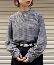PAGEBOY | アソートチェックハイネックブラウス(シャツ/ブラウス)