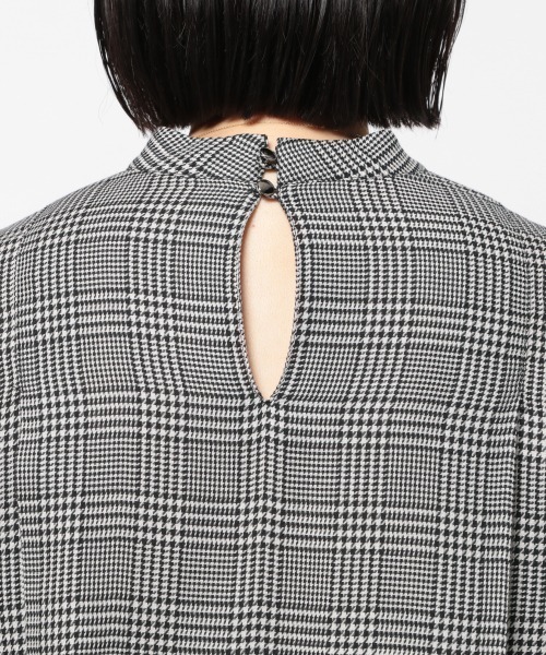 PAGEBOY(ページボーイ)の「アソートチェックハイネックブラウス(シャツ/ブラウス・レディース・ダークブラウン/ブラック・FREE)」の10枚目の写真