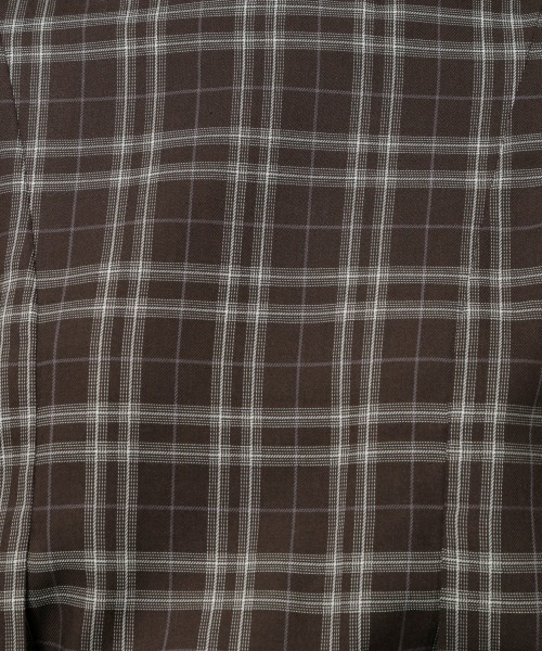 PAGEBOY(ページボーイ)の「アソートチェックハイネックブラウス(シャツ/ブラウス・レディース・ダークブラウン/ブラック・FREE)」の14枚目の写真