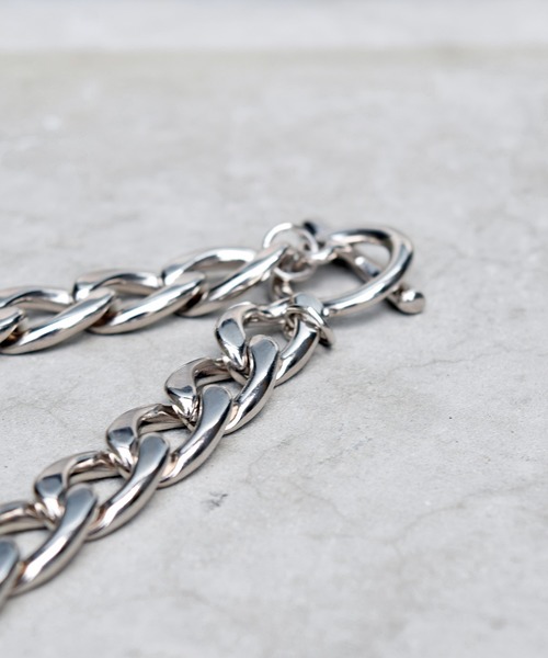 Marient（マリエント）の「Chain Metalic Necklace/チェーンネックレス（ネックレス・レディース・シルバー・FREE）」の7枚目の写真