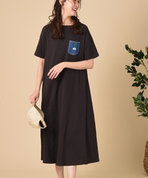 Lee | 【Lee】DENIMPOCKET FLARE DRESS(ワンピース)