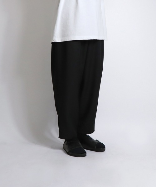 Confirm(コンファーム)の「Confirm / コンファーム バルーンワイドパンツ(その他パンツ・メンズ・ブラック/アイボリー/ベージュ/グリーン/パープル/ブルー・M/L)」の17枚目の写真
