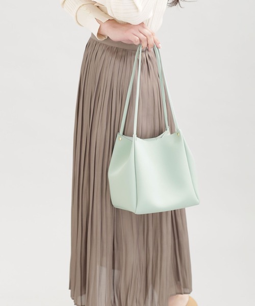 セール キューブバッグ ポーチ付き ショルダーバッグ Nano Universe ナノユニバース のファッション通販 Zozotown