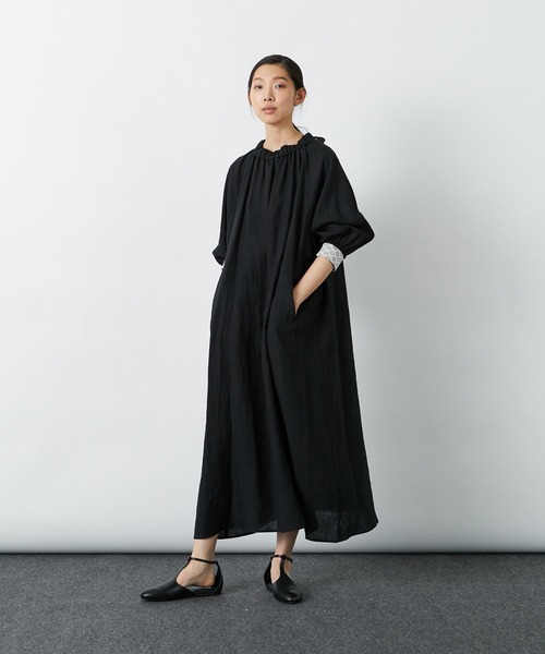 LOISIR（ロワズィール）の「こぎん刺しワンピース（ワンピース