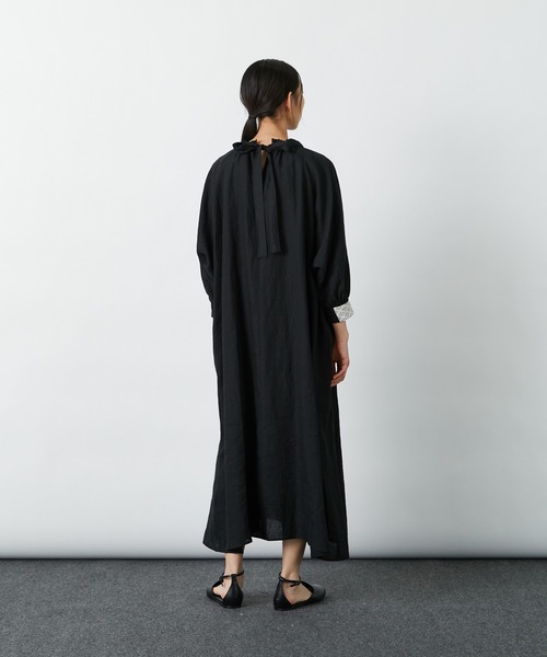 LOISIR（ロワズィール）の「こぎん刺しワンピース（ワンピース