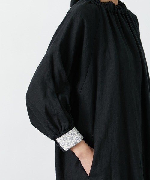 LOISIR（ロワズィール）の「こぎん刺しワンピース（ワンピース