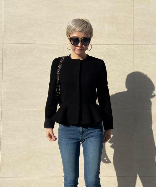 JENNE（ジェンヌ）の「ペプラム大人ジャケット（その他アウター）」 - WEAR