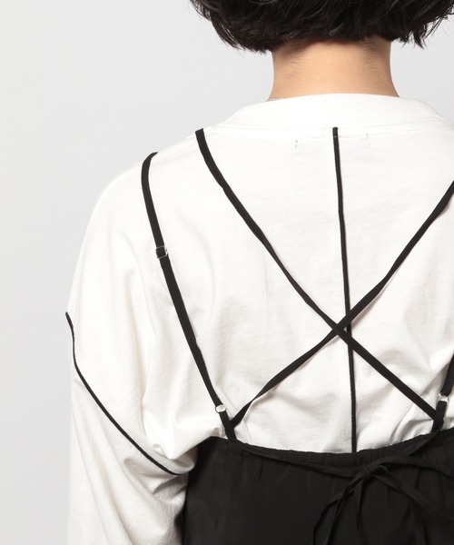 PAGEBOY（ページボーイ）の「2WAYサテンキャミワンピース（ワンピース・レディース・ブラック/グレイッシュベージュ/グリーン系その他4・FREE）」の15枚目の写真