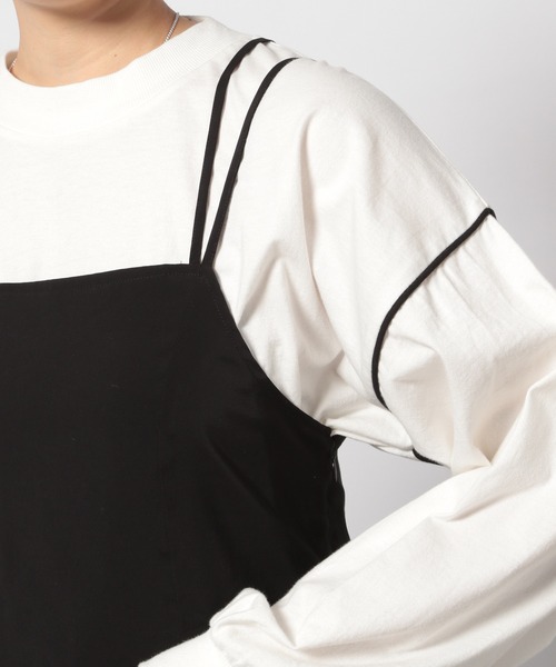 PAGEBOY（ページボーイ）の「2WAYサテンキャミワンピース（ワンピース・レディース・ブラック/グレイッシュベージュ/グリーン系その他4・FREE）」の17枚目の写真