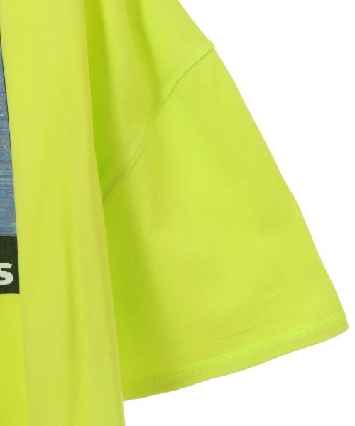 Candy Stripper(キャンディストリッパー)の「JUMBLE UP SPACE トップス(Tシャツ/カットソー・レディース・ブラック/パープル/オフホワイト/ライム・2)」の16枚目の写真