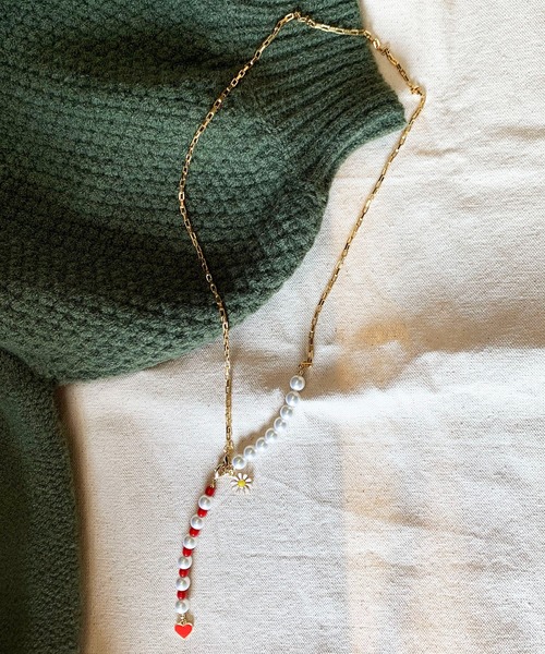 me+em select（ミームセレクト）の「ハンドメイド2WAYビーズネックレス/マスクストラップ（ネックレス・レディース・A/B/C/D/E/F/G/H/I/J/K/L/M・FREE）」の12枚目の写真