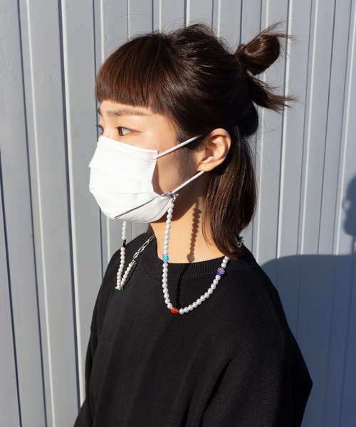 me+em select（ミームセレクト）の「ハンドメイド2WAYビーズネックレス/マスクストラップ（ネックレス・レディース・A/B/C/D/E/F/G/H/I/J/K/L/M・FREE）」の21枚目の写真