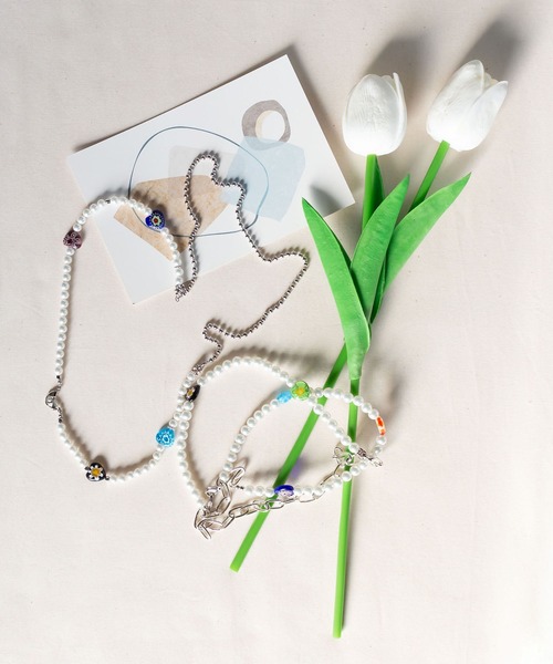 me+em select（ミームセレクト）の「ハンドメイド2WAYビーズネックレス/マスクストラップ（ネックレス・レディース・A/B/C/D/E/F/G/H/I/J/K/L/M・FREE）」の16枚目の写真