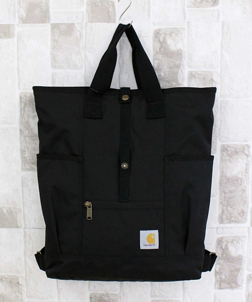 Carhartt（カーハート）の「コンバーチブル バックパック トート 2WAY Convertible Backpack Tote（バックパック/リュック・レディース・ブラック/ブラウン・FREE）」の7枚目の写真