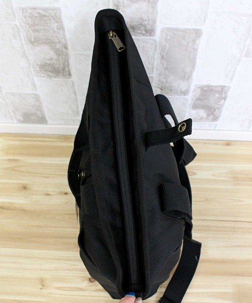 Carhartt（カーハート）の「コンバーチブル バックパック トート 2WAY Convertible Backpack Tote（バックパック/リュック・レディース・ブラック/ブラウン・FREE）」の19枚目の写真