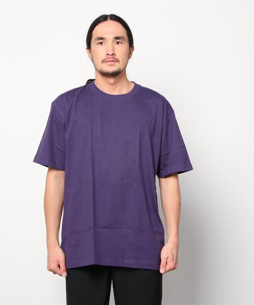 HANES（ヘインズ）の「【Hanes/ヘインズ】メンズ 大きいサイズ ビーフィーTシャツ（Tシャツ/カットソー・メンズ・ダークグレー/ネイビー/ダークグリーン/ダークパープル/ヘザーグレー/レッド/ブラック/グリーン系その他4/ホワイト・XX-LARGE/XXX-LARGE）」の8枚目の写真