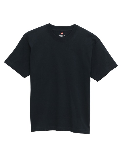 HANES（ヘインズ）の「【Hanes/ヘインズ】メンズ 大きいサイズ ビーフィーTシャツ（Tシャツ/カットソー・メンズ・ダークグレー/ネイビー/ダークグリーン/ダークパープル/ヘザーグレー/レッド/ブラック/グリーン系その他4/ホワイト・XX-LARGE/XXX-LARGE）」の7枚目の写真