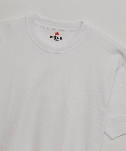 HANES（ヘインズ）の「【Hanes/ヘインズ】メンズ 大きいサイズ ビーフィーTシャツ（Tシャツ/カットソー・メンズ・ダークグレー/ネイビー/ダークグリーン/ダークパープル/ヘザーグレー/レッド/ブラック/グリーン系その他4/ホワイト・XX-LARGE/XXX-LARGE）」の17枚目の写真