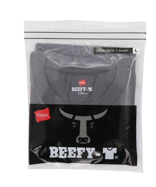 HANES（ヘインズ）の「【Hanes/ヘインズ】メンズ 大きいサイズ ビーフィーTシャツ（Tシャツ/カットソー・メンズ・ダークグレー/ネイビー/ダークグリーン/ダークパープル/ヘザーグレー/レッド/ブラック/グリーン系その他4/ホワイト・XX-LARGE/XXX-LARGE）」の22枚目の写真