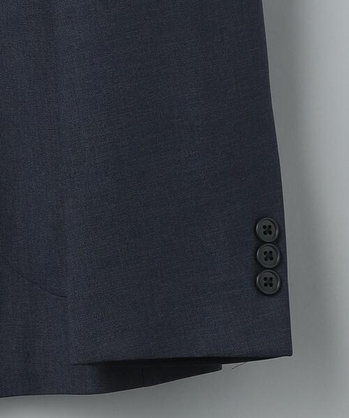 WORK TRIP OUTFITS GREEN LABEL RELAXING（ワークトリップアウトフィッツグリーンレーベル リラクシング）の「＜機能/洗濯機洗い可・ストレッチ・防シワ＞ WTO A+ PE シャークスキン MODERN 2P（テーラードジャケット・メンズ・ネイビー/ブラウン/グレー・XS/42/S/44/M/46/L/48/XL/50）」の13枚目の写真