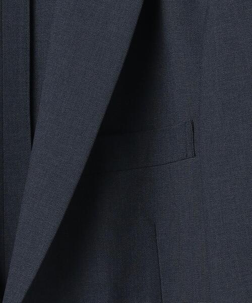 WORK TRIP OUTFITS GREEN LABEL RELAXING（ワークトリップアウトフィッツグリーンレーベル リラクシング）の「＜機能/洗濯機洗い可・ストレッチ・防シワ＞ WTO A+ PE シャークスキン MODERN 2P（テーラードジャケット・メンズ・ネイビー/ブラウン/グレー・XS/42/S/44/M/46/L/48/XL/50）」の18枚目の写真