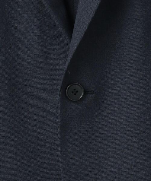 WORK TRIP OUTFITS GREEN LABEL RELAXING（ワークトリップアウトフィッツグリーンレーベル リラクシング）の「＜機能/洗濯機洗い可・ストレッチ・防シワ＞ WTO A+ PE シャークスキン MODERN 2P（テーラードジャケット・メンズ・ネイビー/ブラウン/グレー・XS/42/S/44/M/46/L/48/XL/50）」の20枚目の写真