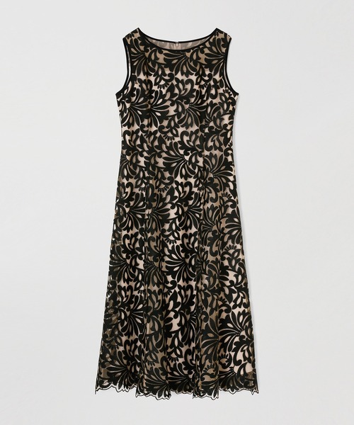 ANAYI（アナイ）の「シルエットフラワーフレア ワンピース（ワンピース