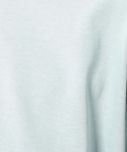 EDITION（エディション）の「【WEB限定】32/2 COTTON SIRO ギャザースリーブカットソー（Tシャツ/カットソー・レディース・ホワイト/ライトブルー・FREE）」の11枚目の写真