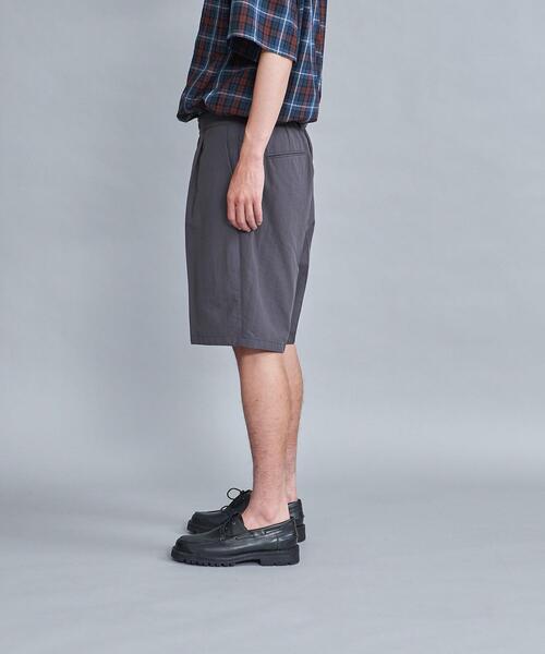 Steven Alan（スティーブンアラン）の「＜Steven Alan＞ N/TSR SUPER BAGGY EASY SHORT PANTS/ショートパンツ（スラックス・メンズ・ブラック/グレー・S/M/L/XL）」の13枚目の写真