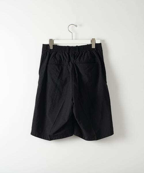 Steven Alan（スティーブンアラン）の「＜Steven Alan＞ N/TSR SUPER BAGGY EASY SHORT PANTS/ショートパンツ（スラックス・メンズ・ブラック/グレー・S/M/L/XL）」の5枚目の写真