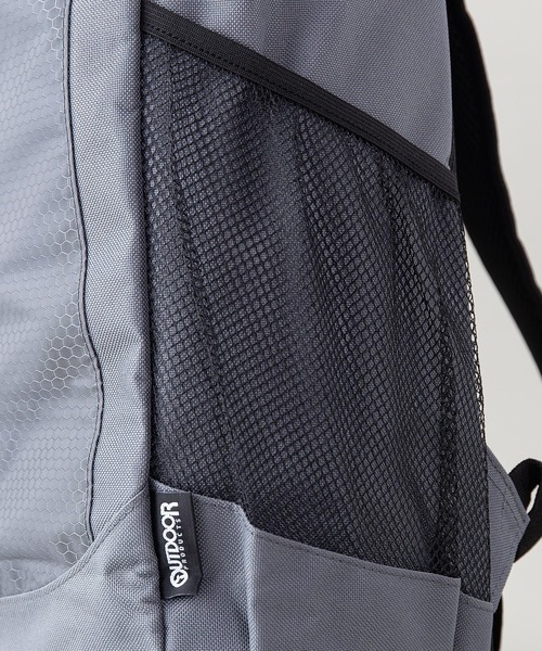OUTDOOR PRODUCTS(アウトドアプロダクツ)の「【OUTDOOR PRODUCTS】リップルヒルトップデイバッグ 22439836 同色ブランドロゴバックパック(バックパック/リュック・メンズ・スミクロ/ネイビー/ブルー/グレー/パープル/ブラック・FREE)」の8枚目の写真