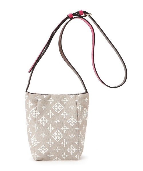 新品未使用 ラシット russet ショルダーバッグ コットンジャガード Russet - ラシット コットンジャガード ミニショルダーバッグの