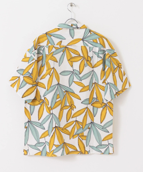 URBAN RESEARCH(アーバンリサーチ)の「GOODBETTERBEST トロピカル柄半袖シャツ(シャツ/ブラウス・メンズ・ホワイト/ブラック・1/2)」の5枚目の写真