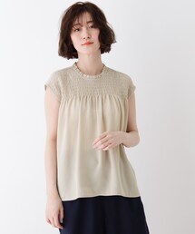 DRESKIP | シャーリングフリルブラウス(シャツ/ブラウス)