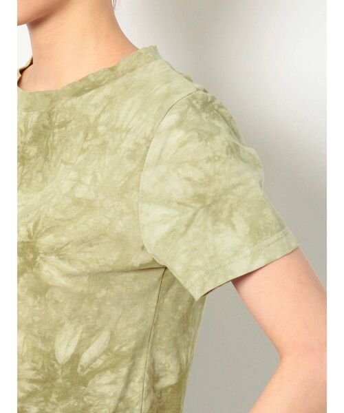 EVRIS（エヴリス）の「ドロストヘムショートTEE（Tシャツ/カットソー・レディース・カーキ/ブルー・FREE）」の16枚目の写真