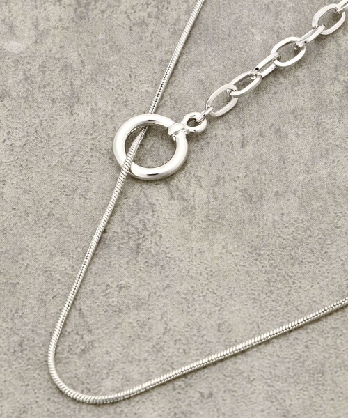 FREAK'S STORE（フリークスストア）の「【WEB限定】Y字ロングネックレス（ネックレス・レディース・シルバー/ゴールド・ﾌﾘ-）」の4枚目の写真