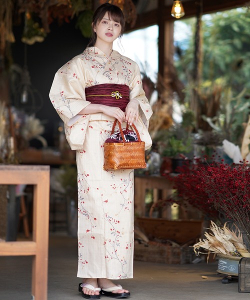 utatane（ウタタネ）の「選べる浴衣3点セット　ニコアンティークオリジナルB（浴衣・レディース・その他4/その他1/その他3/その他2/その他5・FREE）」の2枚目の写真