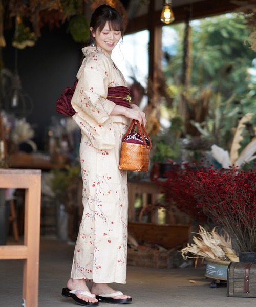 utatane（ウタタネ）の「選べる浴衣3点セット　ニコアンティークオリジナルB（浴衣・レディース・その他4/その他1/その他3/その他2/その他5・FREE）」の7枚目の写真