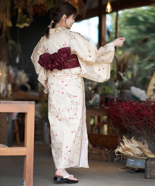 utatane（ウタタネ）の「選べる浴衣3点セット　ニコアンティークオリジナルB（浴衣・レディース・その他4/その他1/その他3/その他2/その他5・FREE）」の8枚目の写真