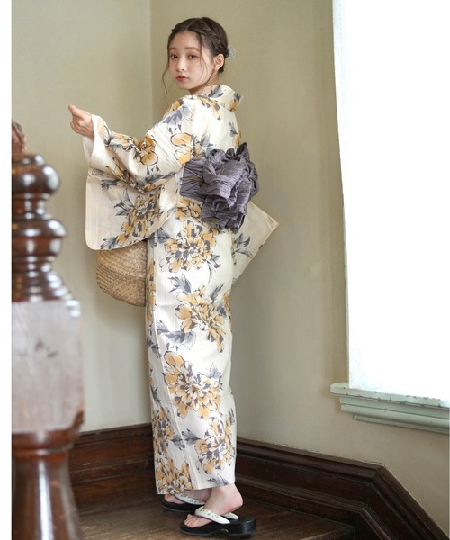 utatane（ウタタネ）の「選べる浴衣3点セット　ニコアンティークオリジナルB（浴衣・レディース・その他4/その他1/その他3/その他2/その他5・FREE）」の14枚目の写真