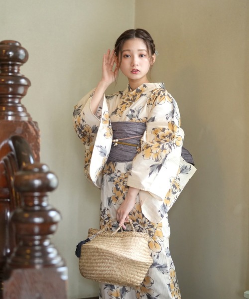 utatane（ウタタネ）の「選べる浴衣3点セット　ニコアンティークオリジナルB（浴衣・レディース・その他4/その他1/その他3/その他2/その他5・FREE）」の15枚目の写真